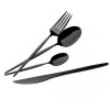 НАБІР СТОЛОВИХ ПРИЛАДІВ BERLINGER HAUS BH-3069, БЛИСКУЧИЙ ЧОРНИЙ, 24 ПРЕДМЕТИ