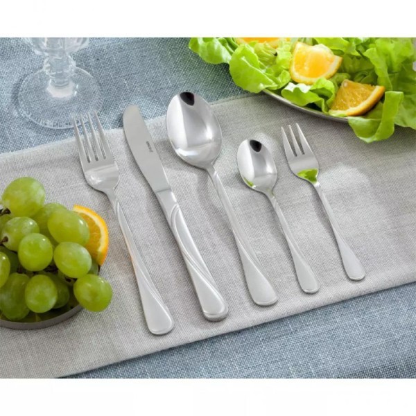 Столові прибори KINGHOFF 24 предмети сатинові KH-1346