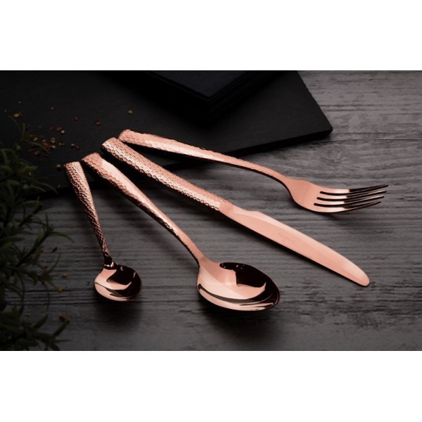 НАБІР СТОЛОВИХ ПРИЛАДІВ BERLINGER HAUS BH-2617 РОЖЕВЕ ЗОЛОТО, 24 ПРЕДМЕТИ