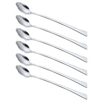 НАБІР КОКТЕЙЛЬНИХ ЛОЖОК 6 ПРЕДМЕТІВ. ГЛЯНЦЕВІ KINGHOFF KH-1447 (3659-3515)