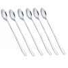 НАБІР ДОВГИХ КАВОВИХ ЛОЖОК, 6 ПРЕДМЕТІВ, ГЛЯНЦЕВІ KiNGHOFF KH-1340