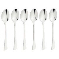 НАБІР ЧАЙНИХ ЛОЖОК З 6 ШТУК, ГЛЯНЦЕВІ KiNGHOFF KH-1337 (3520)