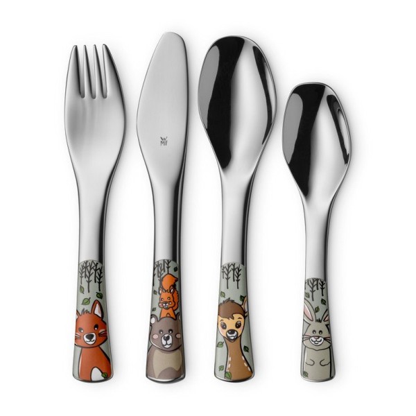 Zestaw sztućców dla dzieci WMF Forest Friends (4 el.)