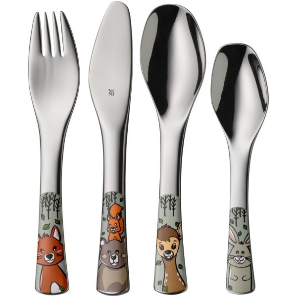 Zestaw sztućców dla dzieci WMF Forest Friends (4 el.)