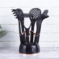 Набір кухонного начиння BerlingerHaus BH-6209 Black Rose з підставкою