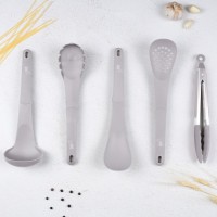 Набір кухонного начиння BerlingerHaus BH-6335 Taupe Collection з 5 предметів