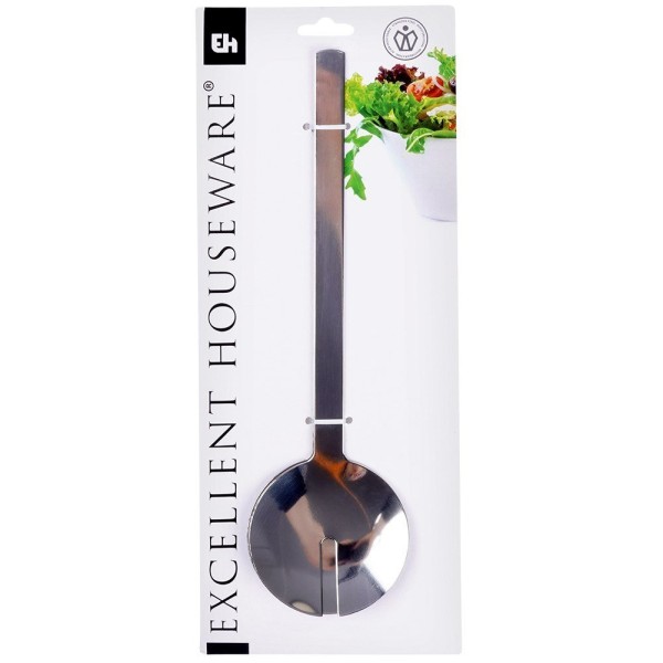 Łyżki do serwowania sałatek EH EXCELLENT HOUSEWARE 139394 (stalowe)