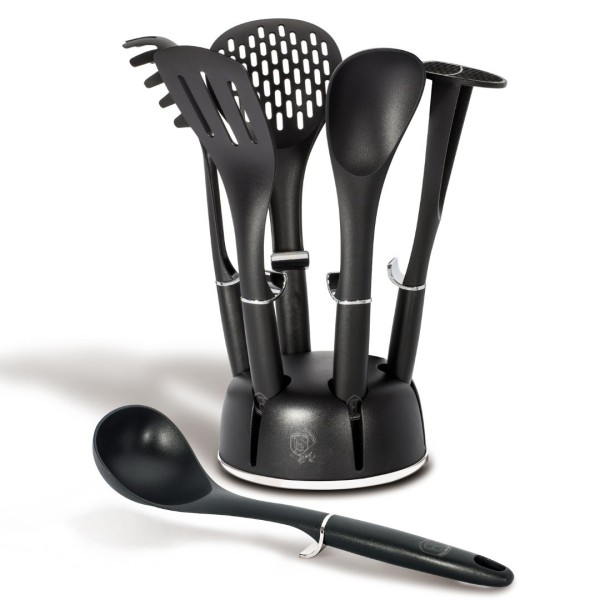 Набір кухонного начиння BERLINGER HAUS Black Royal BH-6218, 7 предметів