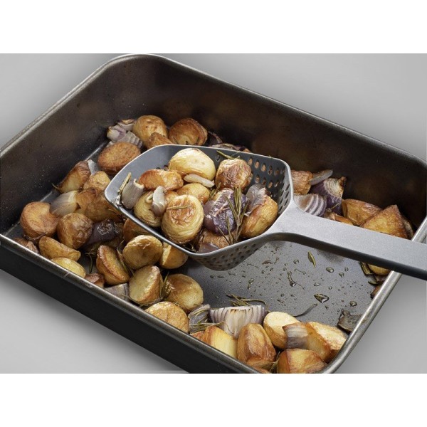 Łyżka cedzakowa JOSEPH JOSEPH JJ-Łyżka L Scoop Plus (czarno-szara)