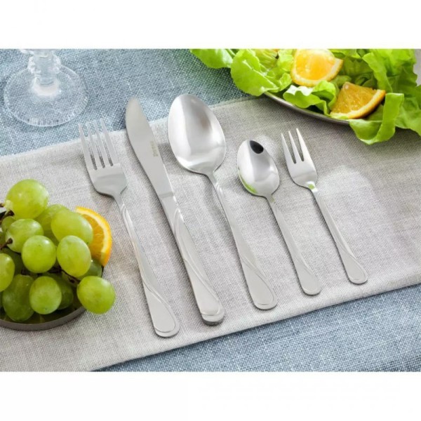 ЛОЖКИ ОБІДНІ 6 шт. KINGHOFF KH-1435 глянець