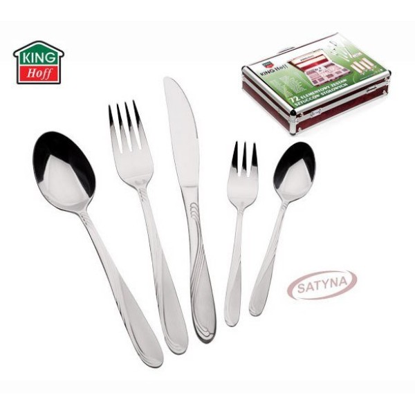Столові прибори KiNGHOFF 72 предмети, сатинові KH-3554