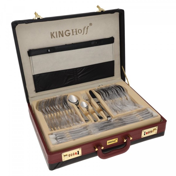 Столові прибори KiNGHOFF 72 предмети. Глянцеві KH-3520