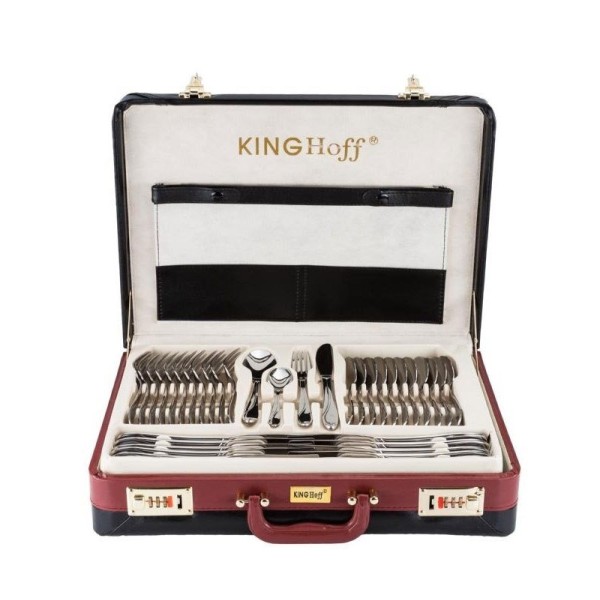 Столові прибори KiNGHOFF 72 предмети. Глянцеві KH-3519