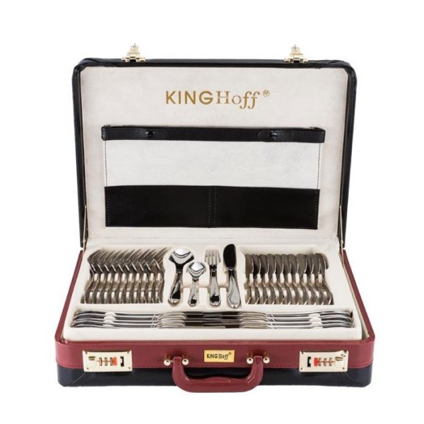 Столові прибори KiNGHOFF 72 предмети. Глянцеві KH-3508