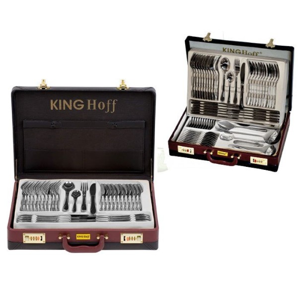 Столові прибори KiNGHOFF 72 предмети. Глянцеві KH-3508