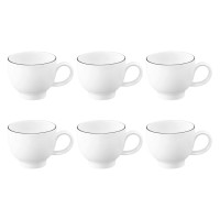 SELTMANN LIDO BLACK LINE Набір із 6 чашок для еспресо 90 мл