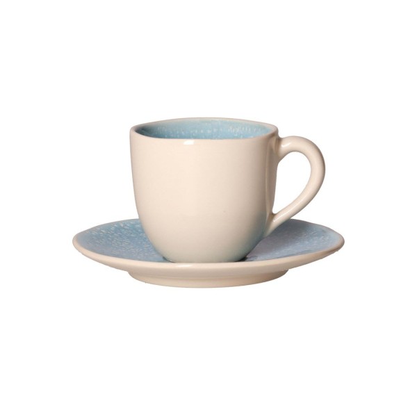 Zestaw filiżanek do espresso Rose&Tulipani CONCERTO FUSE AZZURRO (6 szt., 90 ml)