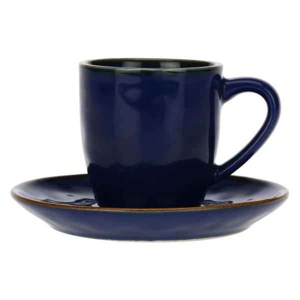 ROSE&TULIPANI CONCERTO BLU COBALTO Набір 6 чашок для еспресо 90 мл