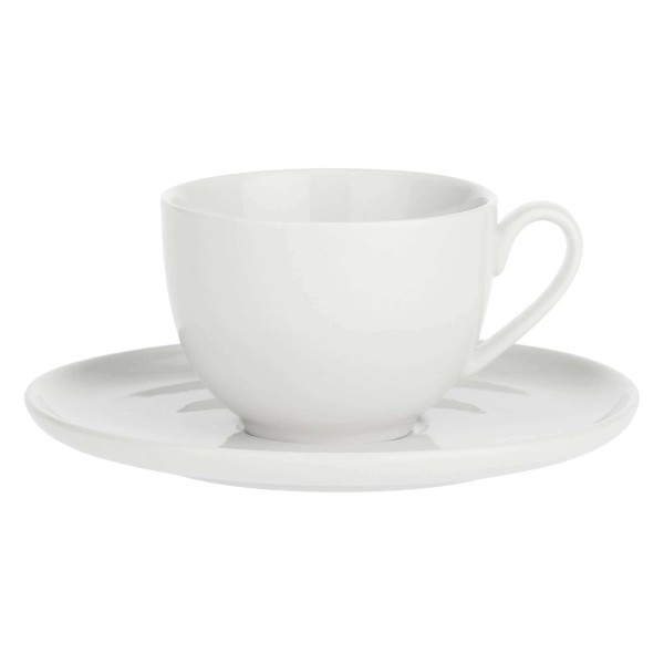 Zestaw filiżanek do herbaty La Porcellana Bianca CORTE (6 szt., 200 ml)