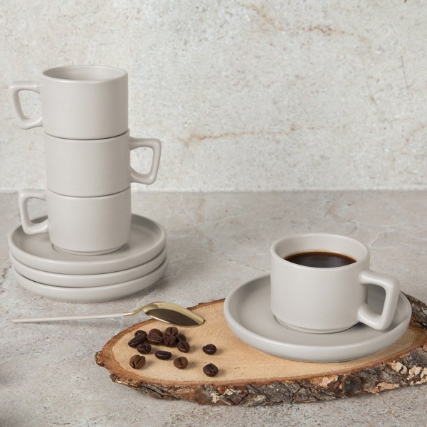 Набір чашок для еспресо BerlingerHaus Sahara BH-10015 з 4 предметів