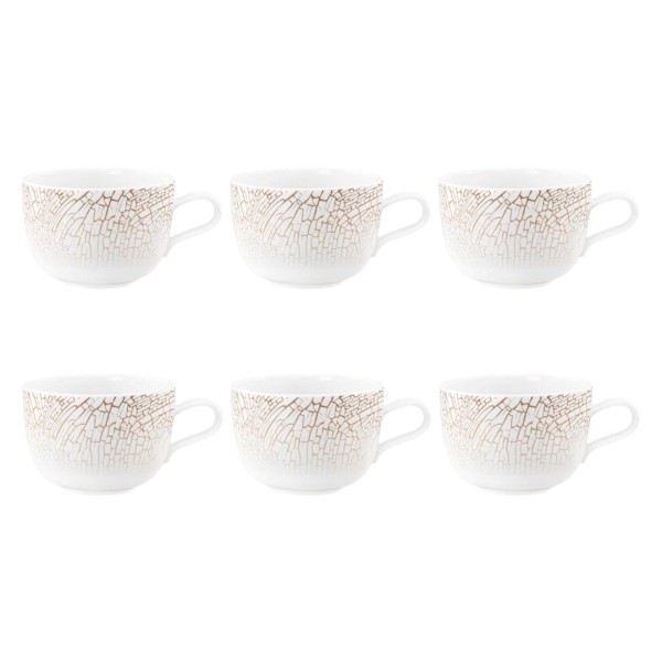 Zestaw filiżanek do kawy Seltman Weiden SELTMANN LIBERTY KRAKELEE (6 szt., 380 ml)