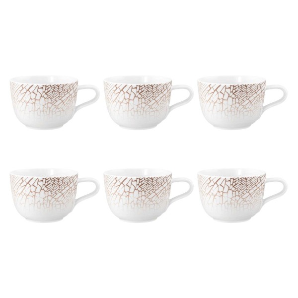 Zestaw filiżanek do kawy Seltman Weiden LIBERTY KRAKELEE (6 szt., 260 ml)