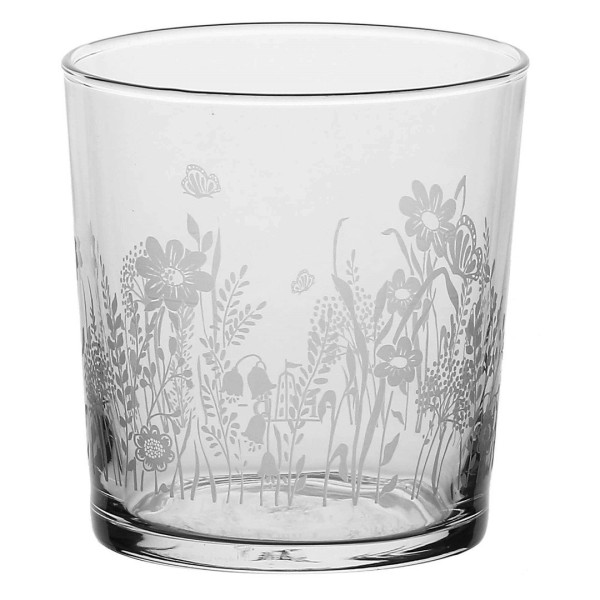 LA PORCELLANA BIANCA BABILA Набір із 6 склянок з товстим дном, луг, 350 мл