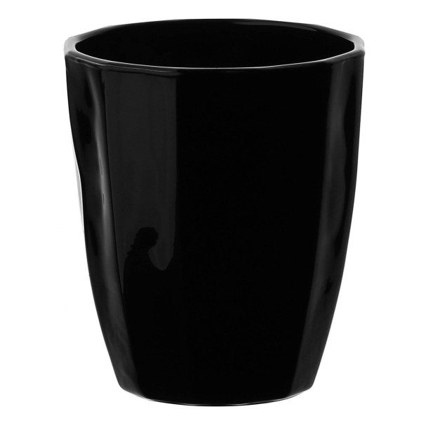 Набір із 6 склянок ROSE&TULIPANI AMAMI, 320 мл, чорний