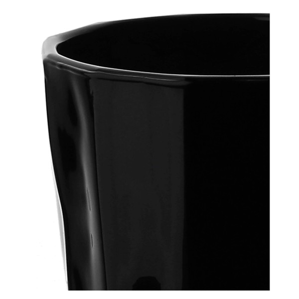 Набір із 6 склянок ROSE&TULIPANI AMAMI, 320 мл, чорний