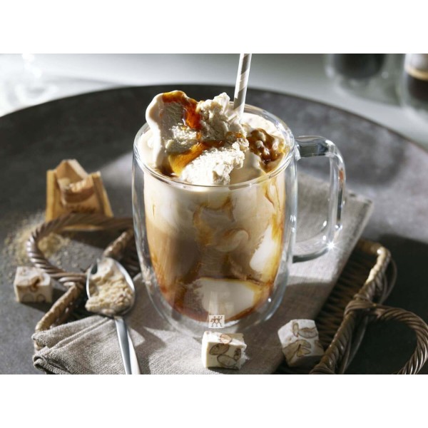 Zestaw dwóch szklanek do latte macchiato Zwilling SORRENTO PLUS (450 ml)