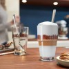 Zestaw 2 szklanek z łyżeczkami Leonardo Latte Solo (2 szt.)