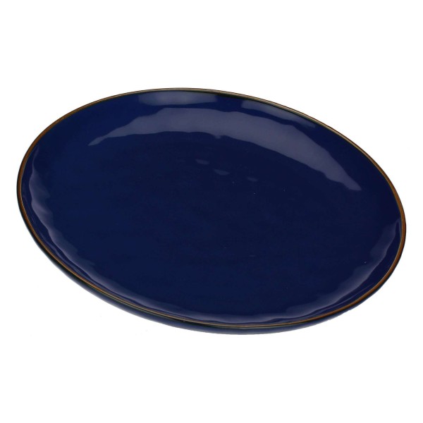 ROSE&TULIPANI CONCERTO BLU COBALTO Набір 2 круглих посуду 32 см