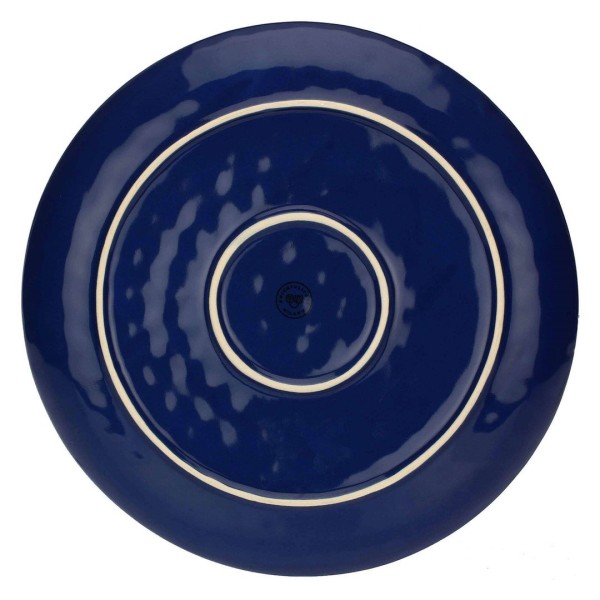 ROSE&TULIPANI CONCERTO BLU COBALTO Набір 2 круглих посуду 32 см