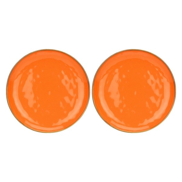 ROSE&TULIPANI CONCERTO ARANCIONE Набір з 2 круглих блюд 32 см