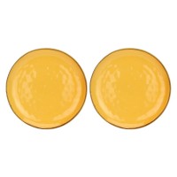 Набір із 2 круглих тарілок ROSE&TULIPANI CONCERTO OCRA 32 см