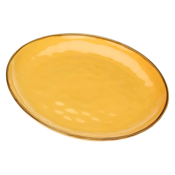 Набір із 2 круглих тарілок ROSE&TULIPANI CONCERTO OCRA 32 см