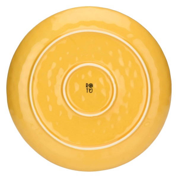 Набір із 2 круглих тарілок ROSE&TULIPANI CONCERTO OCRA 32 см