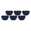Zestaw misek na owoce Rose&Tulipani CONCERTO BLU COBALTO (6 szt., 11 cm)