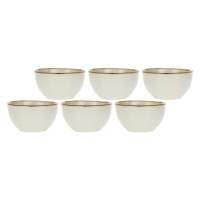 Zestaw misek do owoców Rose&Tulipani CONCERTO AVORIO (6 szt., 11 cm)