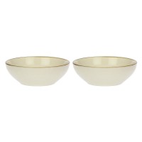 Zestaw misek do sałatek Rose&Tulipani CONCERTO AVORIO (2 szt., 26 cm)