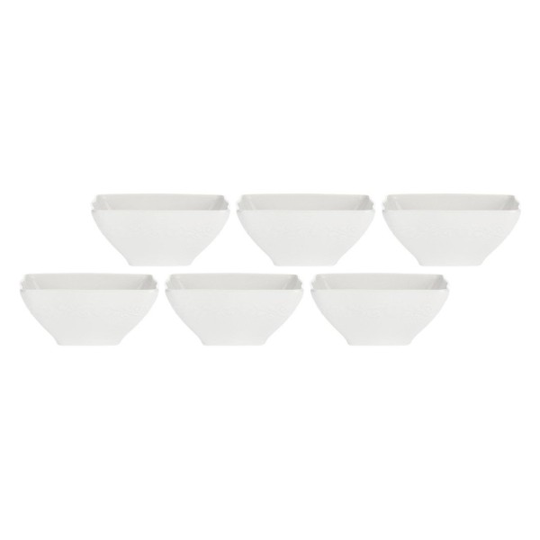 Zestaw misek serwingowych La Porcellana Bianca FLORENTINA (6 szt., 11 cm)