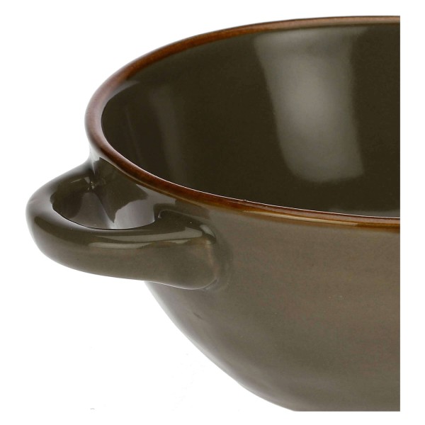 ROSE&TULIPANI CONCERTO GRIGIO TORTORA Набір 4 миски для супу 600 мл