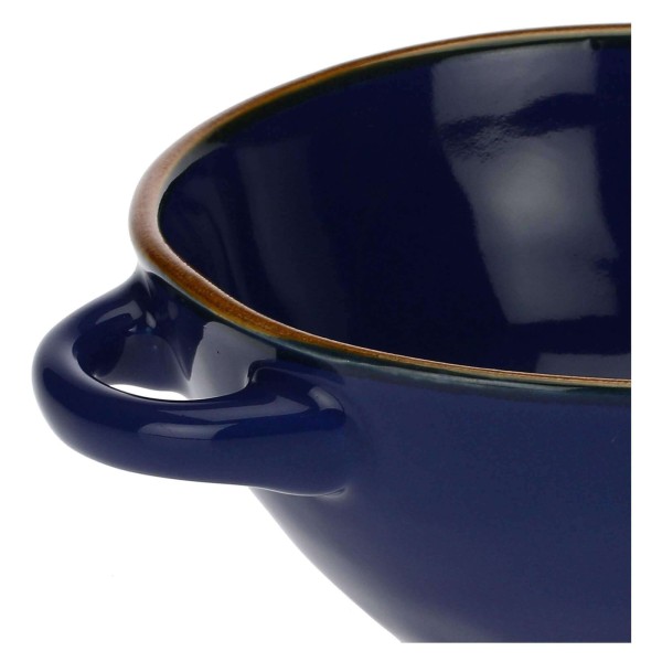 ROSE&TULIPANI CONCERTO BLU COBALTO Набір 4 супових миски 2Н 600 мл