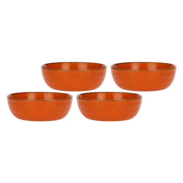 ROSE&TULIPANI CONCERTO ARANCIONE Набір 4 салатниці 20см