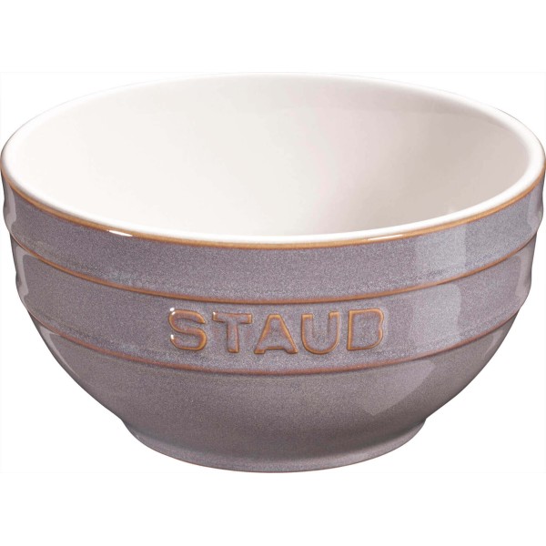 Набір із 4 круглих мисок STAUB SERVING, 14 см, античний графіт