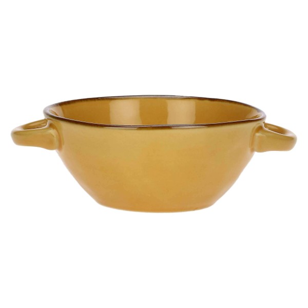 Zestaw misek do zupy Rose&Tulipani CONCERTO OCRA (4 szt., 600 ml)