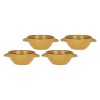 Zestaw misek do zupy Rose&Tulipani CONCERTO OCRA (4 szt., 600 ml)