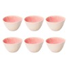 ROSE&TULIPANI CONCERTO FUSE ROSA Набір із 6 маленьких мисок 12 см
