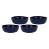 ROSE&TULIPANI CONCERTO BLU COBALTO Набір 4 салатниці 20 см