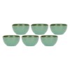Zestaw misek na owoce Rose&Tulipani CONCERTO VERDE ACQUA (6 szt., 11 cm)